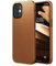 SURPHY Leather Case Compatible with iPhone 12 Case iPhone 12 Pro case 6.1 inch, Premium PU Leather Case Cover (with Metallic Buttons & Microfiber Lining) for iPhone 12 iPhone 12 Pro, Brown