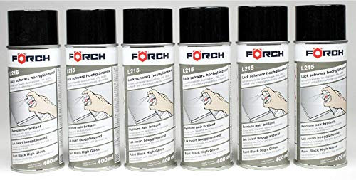 FORCH Lack Schwarz hochglänzend R9005 L215 400ml (6)