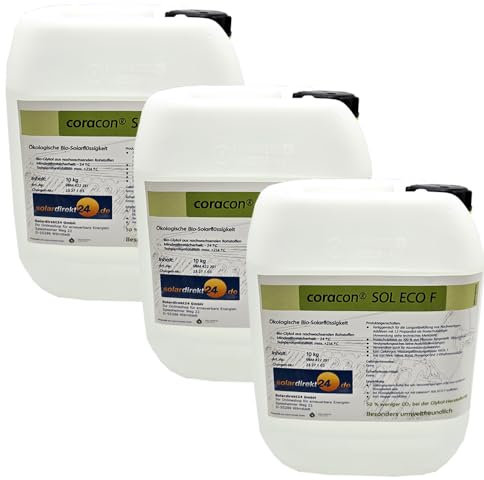 30 Liter Ökologische Solarflüssigkeit Coracon Sol ECO F - OHNE Rohöl
