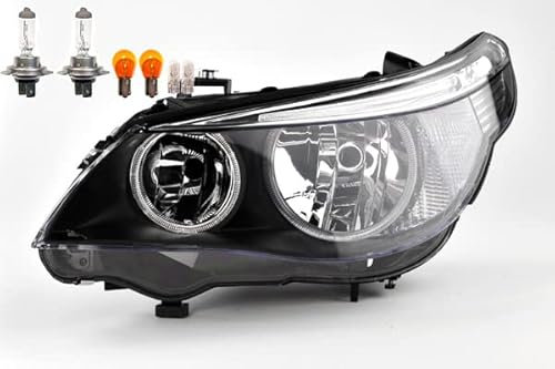 Johns, Scheinwerfer passend für BMW 5er E60/E61 07/03-03/07 links + Leuchtmittel