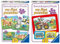 Ravensburger Kinderpuzzle - 06951 Niedliche Haustiere - My First Puzzle mit 2,4,6,8 Teilen - Puzzle für Kinder ab 2 Jahren & 06573 Bagger, Traktor und Kipplader - My First Puzzle mit 3x6 Teilen