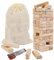 TGFIX 48 Stück Holzturm als Hochzeit Gästebuch Unterschriftenbuch zur Hochzeit Holz Hochzeitsbuch Hochzeitsgästebuch Hochzeitsspiele Jahrestag Geschenk mit Aufbewahrungsbeutel und 3 Metallic Markern