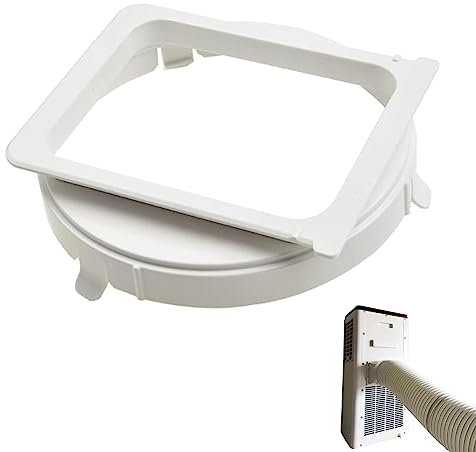 Adaptador De Manguera De Escape De Aire Acondicionado PortáTil 5.91x5.91 Pulgadas De Reemplazo De Reemplazo De Aire Acondicionado Tubo De Contenido De Tubo Conector Interfaz De 150 Mm, Cuadrado