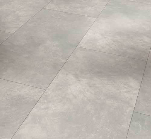 Parador Designboden Modular ONE Hydron Beton hellgrau Steinstruktur Großfliese 4-seitige Fase