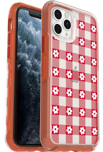 OtterBox iPhone 11 Pro (Only) - Symmetry Clear Series Case - Picnic Daisy - Ultra-Sleek - Wireless Charging Compatible - Raised Edges Protect Camera & Screen - Non-Retail Packaging