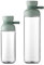 Mepal Trinkflaschen Vita - Wasserflaschen Duo Pack - Flaschen für Uni, Arbeit, Fitness, Outdoor, Job - Stoßfest, Auslaufsicher - BPA-frei & Spülmaschinenfest - 500 & 900 ml - Nordic Sage