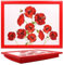 Tamersgifts Cushioned Laptrays Lap Tray TV Dinner Bean Bag Padded Cushion Gift (British Poppy Lap Tray)