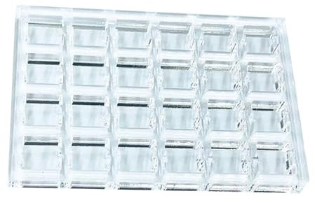 Yeselino Switches Tester Base Clear Acrylic Plate For Cherry Switches Acrylic Switches Tester Frame Base For Keyboard Key Switches Tester Base Plate