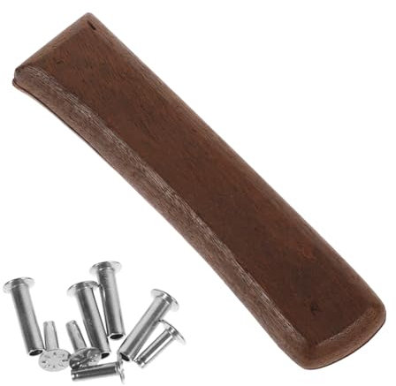 Alipis Holzgriff Für Küchenmesser Ersatz Messergriff Aus Holz Rutschfester Griff Für Messer Messergriffteile Ergonomisches Design Für Angenehmen Halt