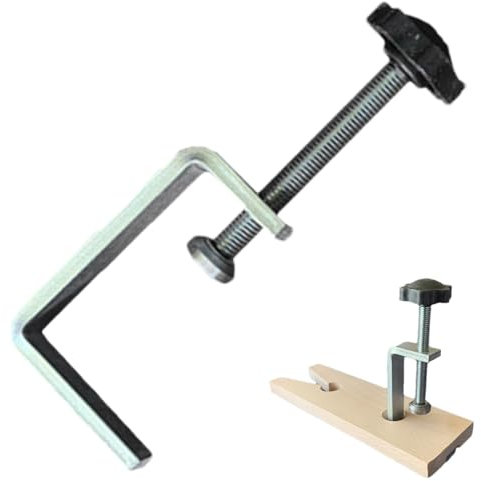 Small C Clamp | Adjustable Flat Clamp C Clamps Heavy Duty,Multifunctional Stainless Steel C Clamp, Face Clamps for Woodworking, Projects, Metalworking, Woodworking