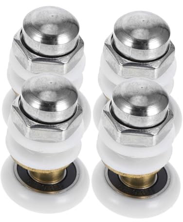 jojofuny Duschtürräder Glastürrollen Duschtürschienen Für Badezimmer Und Wohnmobile Ersatzteile Für Schiebetüren Und Duschkabinen