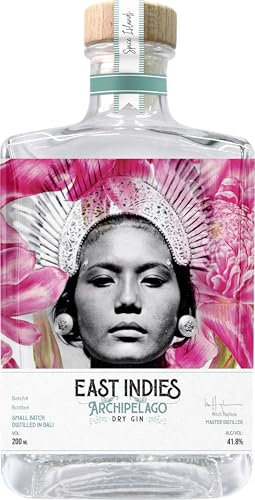 East Indies Gin Archipelago Dry Gin - Handcrafted Premium Gin aus Bali (1 x 0,2l)