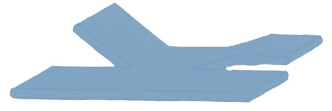 Dormisette Split Topper Spannbettlaken Boxspring Bett 180-200 x 200-220 cm (Stahlblau, Zwei Einschnitte)