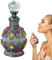 Leere Flaschen, nachfüllbare leere Flaschen – feine Zerstäuberflasche für Kosmetik, tragbar, mit Schmuck, luxuriöser Nebelhalter, Vintage-Verdampfer-Fächer für Toner