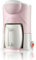 MOBYGKFY Machine à café Type Type Cafetière Mini Machine à café American American Ménage Appareils de cuisine Portable(Roze)