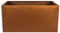 Köhko® Designer-Pflanztrog aus Cortenstahl Viva 120 x 54 x 43 cm | Pflanzkübel in Edelrost-Optik