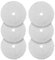 WUPEDI Steam Mops Pads Replacement, for Bissell, for 3115 2859 Series SpinWave Wet and Dry Robot Vacuum Reusable Pad 6 Pack Steam Cleaner Replacement Accessories