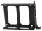 LeeQinersw Double SSD Mounting Bracket HDD Holder 2.5 SSD Bracket PC Computer HDD Bay Hard Drive Holder Internal Drive Bay, Black