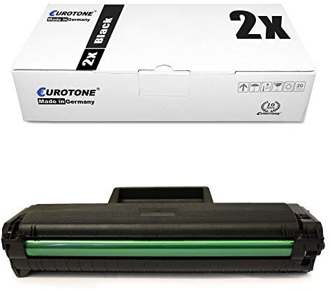 2X Eurotone Toner für Samsung ML 1660 1665 1666 1670 1672 1674 1675 1678 1860 1865 W N ersetzt MLT-D1042S