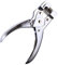 Langloch Zange Slot-Punch Einzellocher Hand Loch Stanzer Lochzange für Ausweise PVC Papier Karten,zum Stanzen von ovalen Löchern (10 * 30 * 6mm)