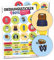 Typographus - 68 kindgerechte Aufkleber für Kleidung - Für Kleiderschränke, Boxen & Möbel - Sorgen für Ordnung im Kinderzimmer | Jungs | Ordnungssticker, Lernen, Aufbewahrung farbig bunt