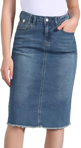 Allegra K Damen Skirt Casual