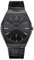 Kistanio Milano Herrenuhr mit Echtlederarmband 10ATM Saphirglas Schwarz BK-BK-L-BK