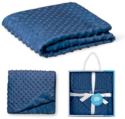Interbaby 0881-10 Blasen Babydecke dunkelblaue, blau, 700 g