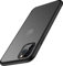 TENDLIN Kompatibel mit iPhone 11 Pro Hülle Matte Transluzent Kratzfest PC Rückseite und TPU Stoßstange Schutz Handyhülle iPhone 11 Pro - Schwarz