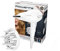 Rowenta Volumizer CV6130 - Secador de 2400 W potente, boquilla concentradora de aire y difusor,3 velocidades y 3 temperaturas, Tecnología iónica, blanco y plateado
