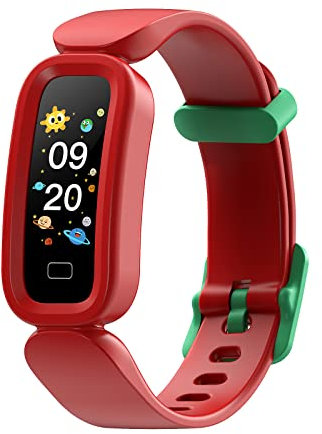 SUPBRO Smartwatch Fitness Tracker 0,96 Touch-Farbdisplay Fitness Armbanduhr mit Schlafmonitor Fitnessuhr Damen Sportuhr Schrittzähler IP68 Wasserdicht für Smartphone Herren Kinder