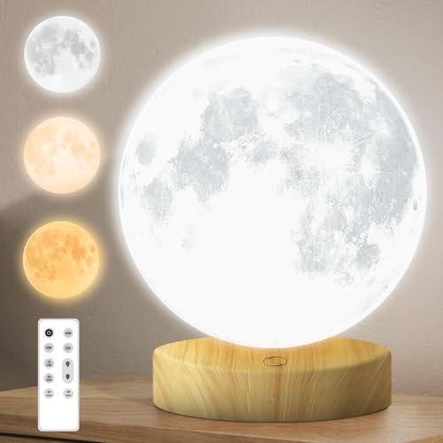 Hiloshine Lampe lumière du jour,lampe de luminothérapie 10000 Lux sans UV lampe lumière du jour avec 3 températures de couleur,4 minuteries,5 intensités lumineuses réglables et fonction mémoire