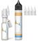 Fugenheld 2.0 Fugenstift Weiß - mit Nachfüllpack & Ersatzspitzen - Feuchtigkeitsresistente Fugenfarbe für Zementfugen - Wasserfest & Schnelltrocknend - 1x11,5ml + 1x25ml + 4 Spitzen