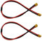 Boladge 2 Stücke XT60 Verlängerungskabel Männlich Stecker auf Buchse Adapter mit 50CM 12AWG Silikonkabel für RC Lipo Akku