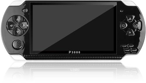 YTFSKFUI Consola de juegos retro, 4.3 pulgadas integrada en 10000 juegos clásicos, consola de juegos retro de mano, expansión de tarjeta TF, consola de juegos retro de mano para niños y adultos