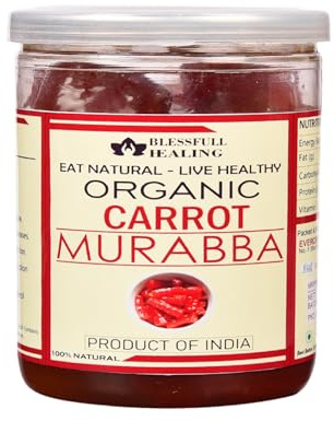 Blessfull Healing Organice Carrot Murabba 2 lb (907 Gram) Airtight Container