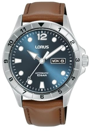 Lorus Blaues Leder Automatikuhr RL469BX9