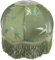 Ciieeo Quasten-lampenschirm Weiß Leinen Laternen Großer Lampenschirm Moderne Lampe Lampenschirme Für Außenlampen Vintage Lampenschirm Klein Retro Makramee Alte Lampe Anhänger Metall