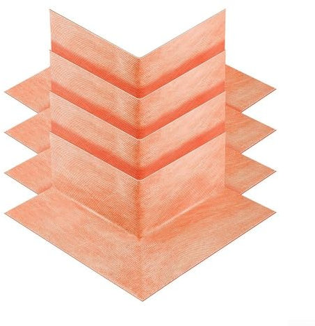Set di 410 membrane per doccia ad angolo, impermeabilizzanti efficaci per bagni turchi (4 pezzi all'esterno)