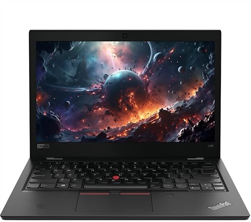 Lenovo ThinkPad L380 Ordinateur portable professionnel, 13,3 FHD (1920 x 1080), Intel Core i5-8250U, 8 Go de RAM, 256 Go SSD, clavier QWERTY américain, Windows 11 Pro (renouvelé)
