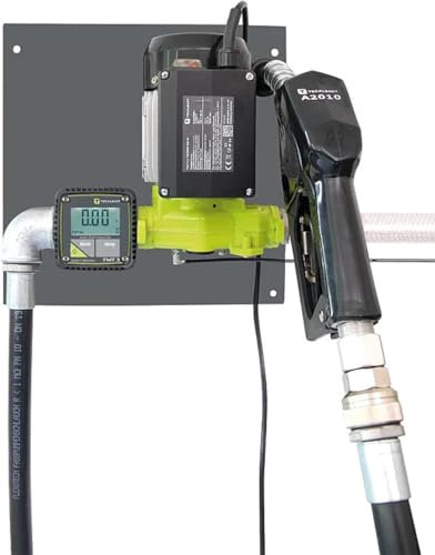Elektropumpe TecPump 600AC 55l/min 230V im System mit digitalem Zählwerk FMT 3 - Dieselpumpe