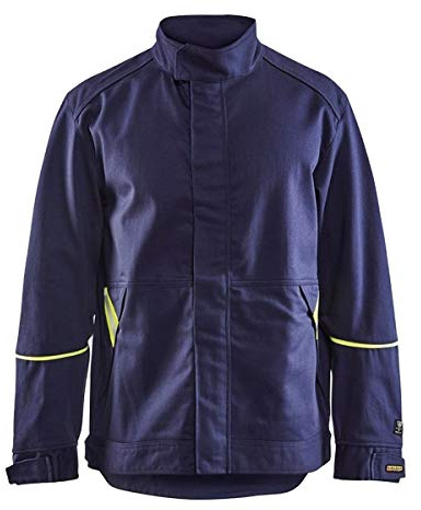 Blakläder 4801150189334XL Schweißer Jacke Größe in marineblau/gelb