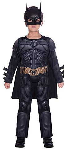 Costume classico da Batman Warner Bros (9906062), per bambini (10-12 anni)