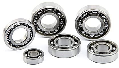 SNH Kugellager Set, Motorlager 6-teilig für 4 Gang Simson Motor, S51, Kr51/2, SR50
