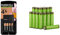 Duracell 4 Hours Battery Charger with 2 AA and 2 AAA & Amazon Basics AAA Rechargeable Batteries (16-Pack) 800mAh Pre-charged
