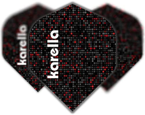 Karella Flights XT-Serie | 100 Micron | 8 Varianten, für Steeldart und Softdart