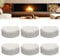 6PCS Keramikwolle für Bioethanol, Keramische Wolle Kamin Keramikschwamm für Bio Ethanol Kaminofen Keramik Wolle für Indoor Gel Tischkamin, Längere Brenndauer 8,6 X 8,6 X 2,8 cm