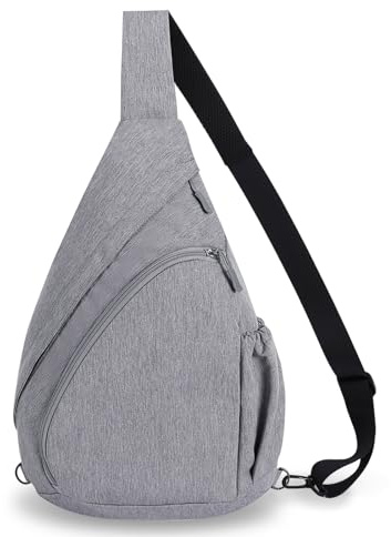 HUA ANGEL Brusttasche Crossbody Bag Damen Stylisch Breiter Gurt Leichter Rucksack Klein Wasserdicht Umhängetasche für Jungs Mädchen Outdoor Reisen Sportlich Arbeit Laufen