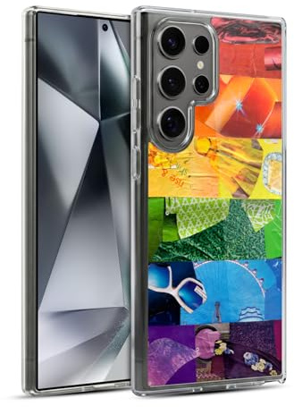 Head Case Designs Offizielle Artpoptart LGBT Fahnen Gelhülle [Militärischer Schutzgrad] Kompatibel Mit Samsung Galaxy S24 Ultra 5G Und Kompatibel Mit MagSafe