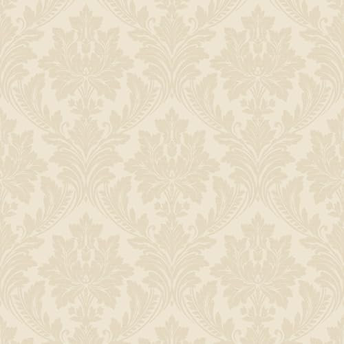 Grandeco Pattano Classical Luxury Damask Wallpaper Gold